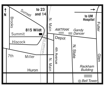 Dance Gallery map